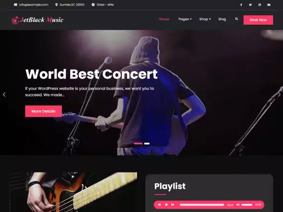  free music WordPress theme