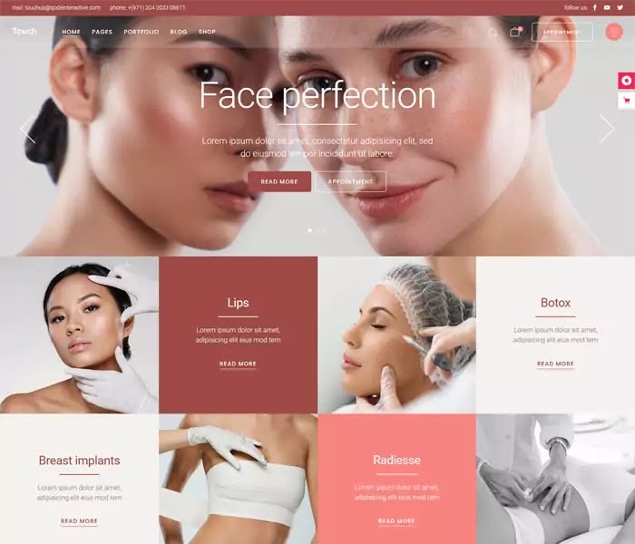 Cosmetic and Plastic Surgery Theme