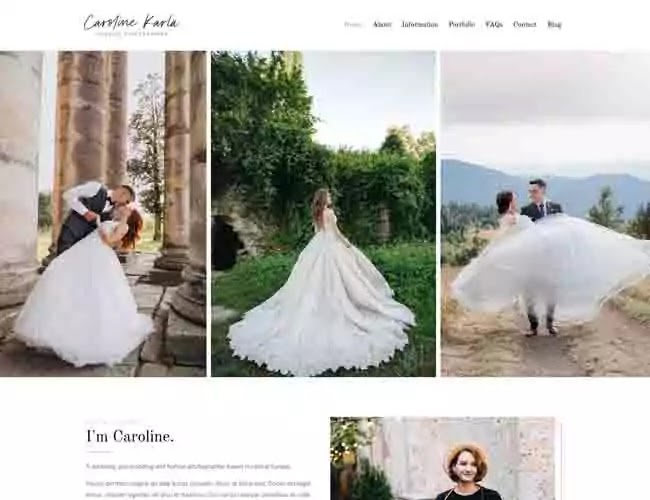CKARLA Wedding Photography Template