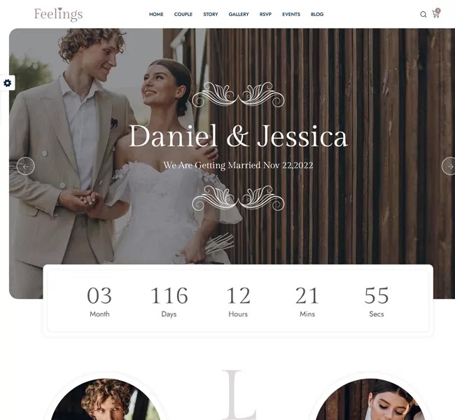 Wedding & Planner HTML5 Template