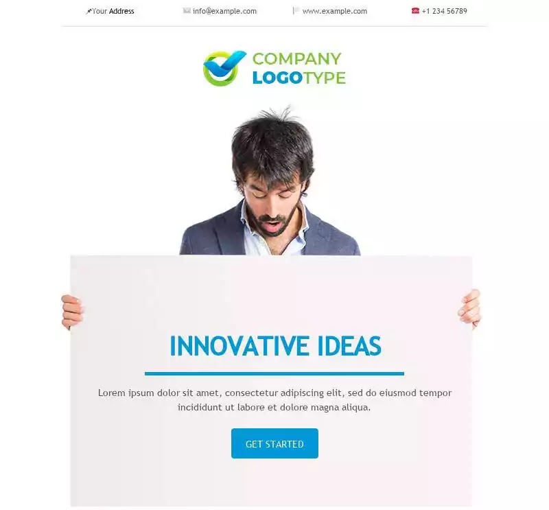 Innovative Ideas HTML email template