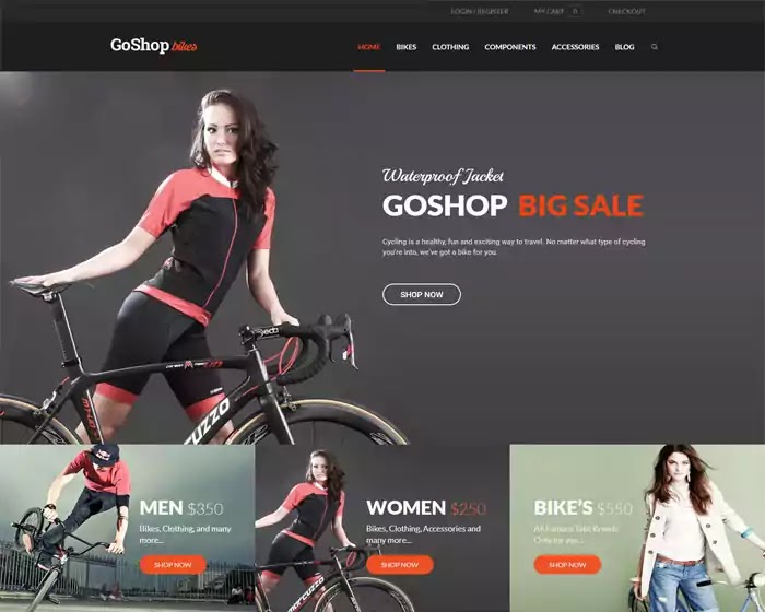 GoShop drupal ecommerce theme