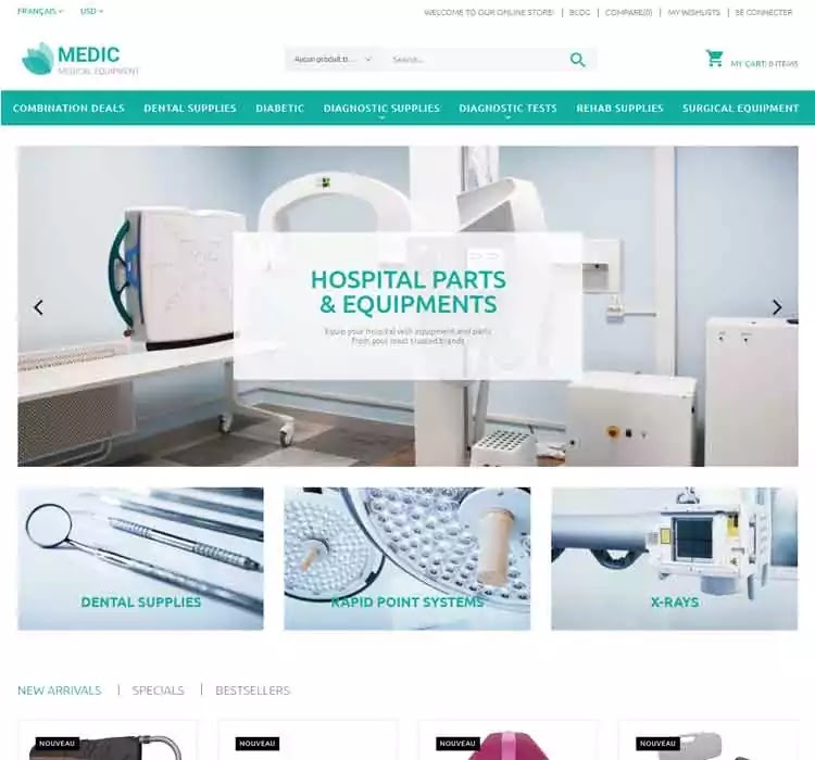 Medic Medical Store PrestaShop theme
